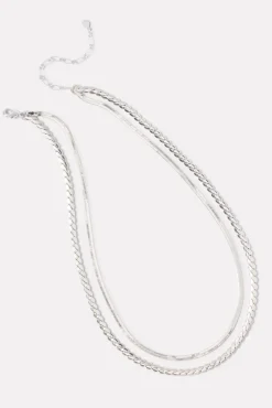 Jewelry<EVEREVE Lenora Layered Necklace Silver