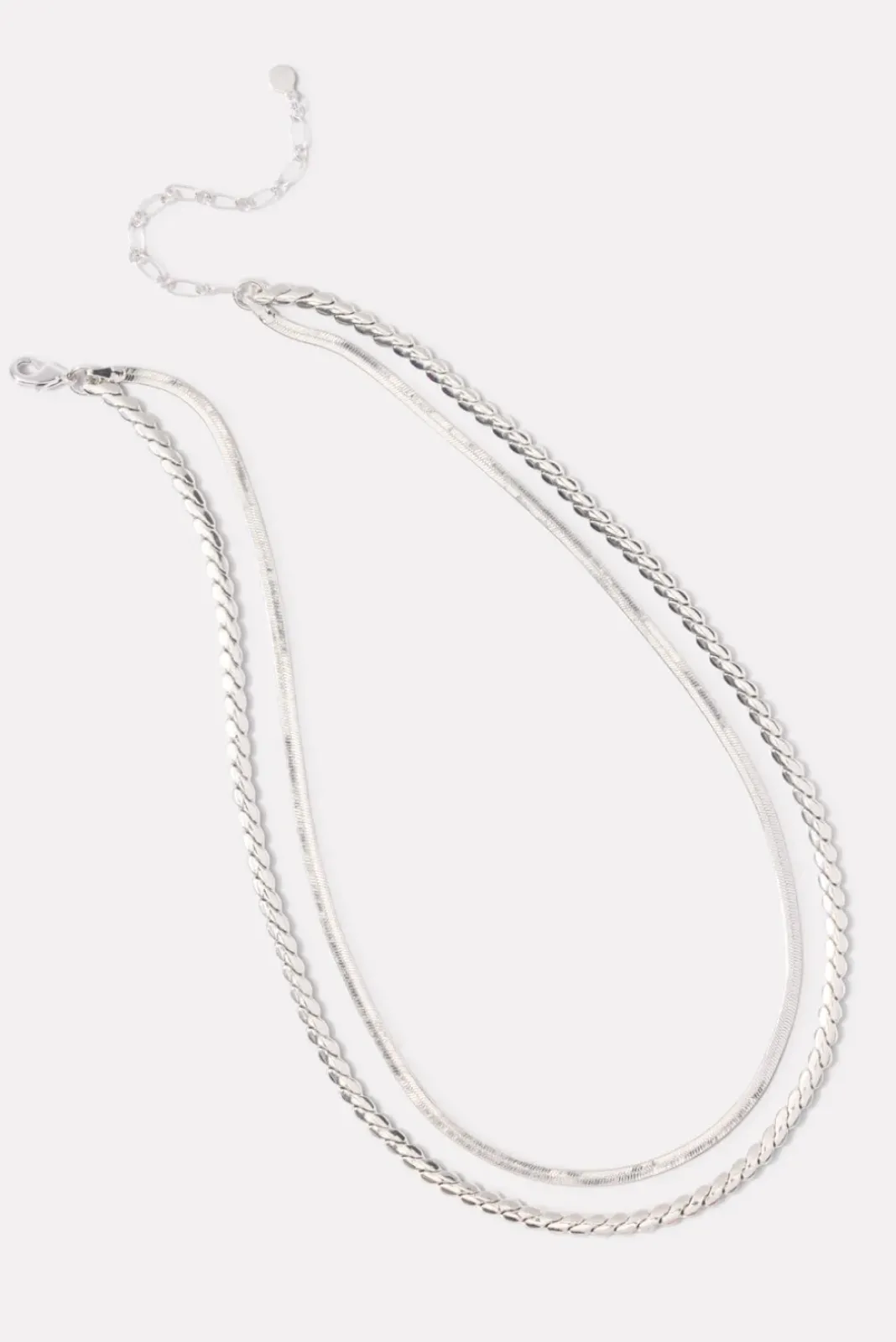 Jewelry<EVEREVE Lenora Layered Necklace Silver