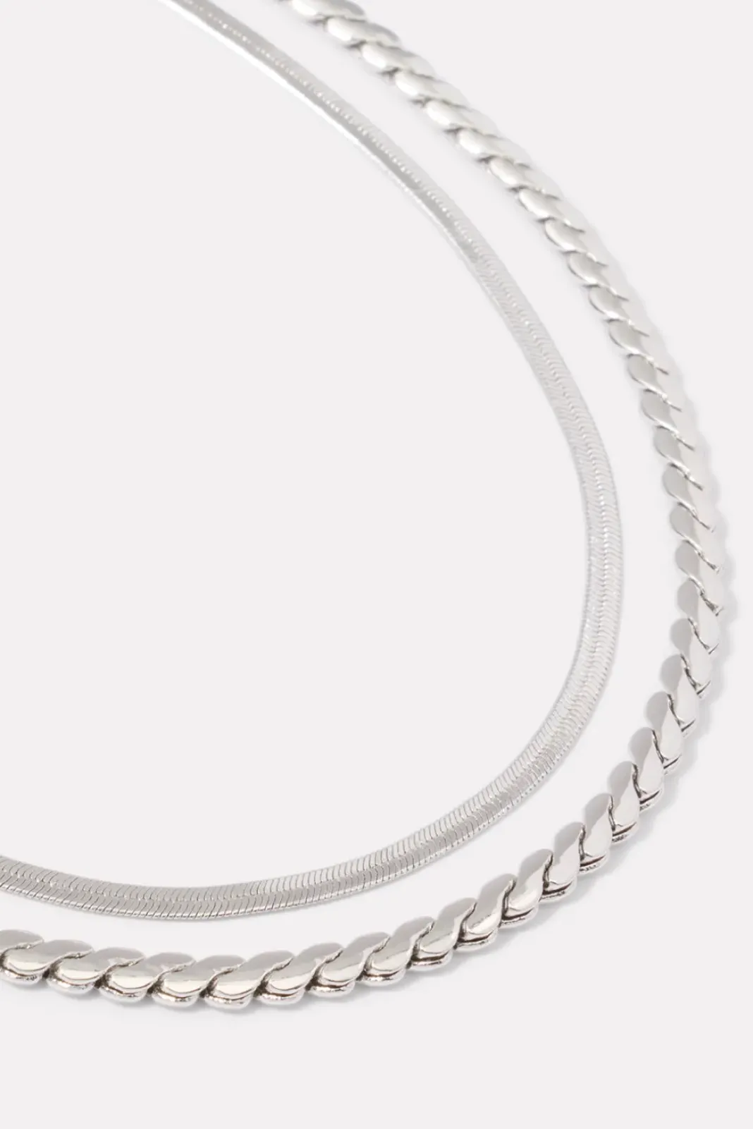 Jewelry<EVEREVE Lenora Layered Necklace Silver