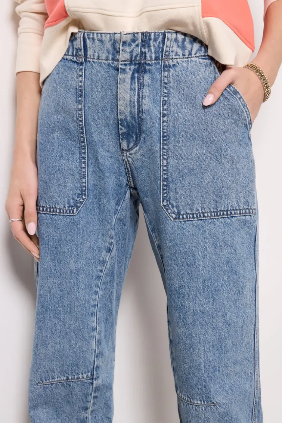 Jeans<RAG AND BONE Leyton Pant Elle