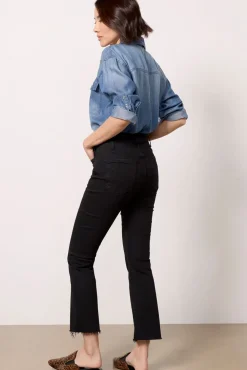 Jeans<MOTHER Lil Hustler Ankle Fray Notguilty
