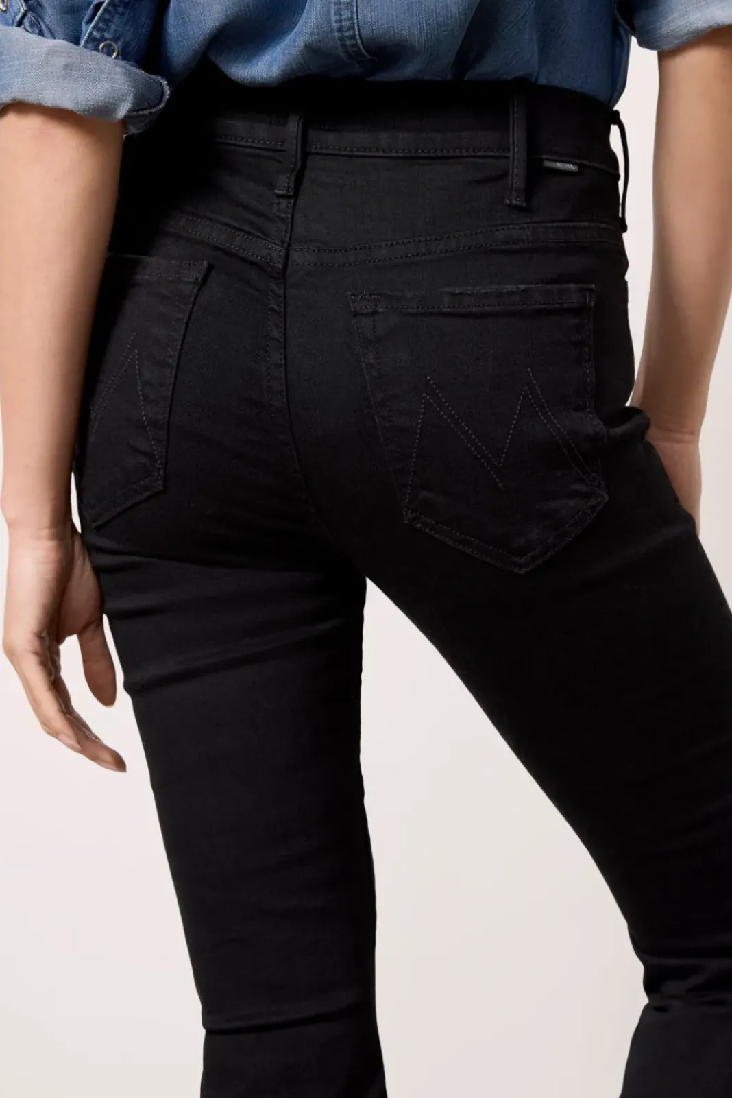 Jeans<MOTHER Lil Hustler Ankle Fray Notguilty
