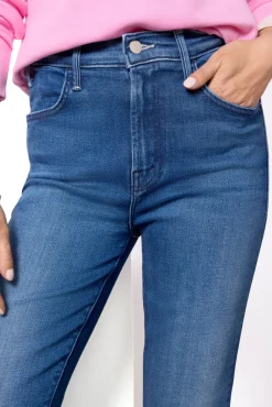 Jeans<MOTHER Lil Hustler Flood Fray Whateveryouwant