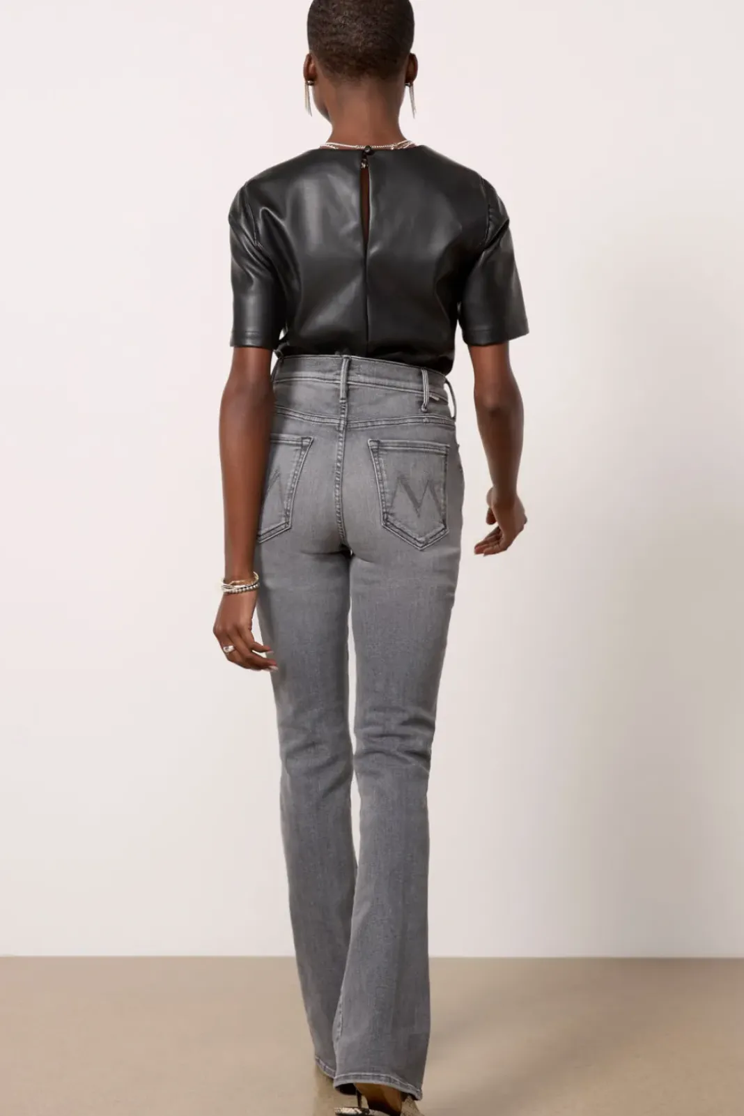 Jeans<MOTHER Lil` Hustler Heel Magiceightball