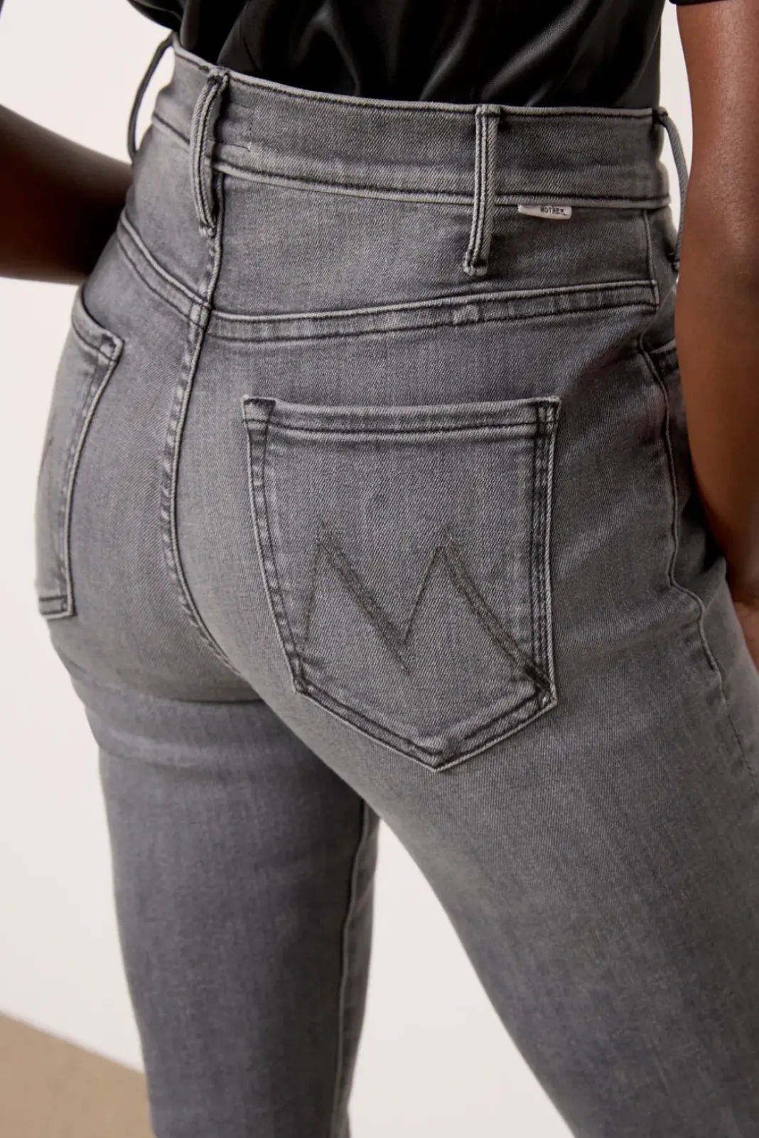 Jeans<MOTHER Lil` Hustler Heel Magiceightball