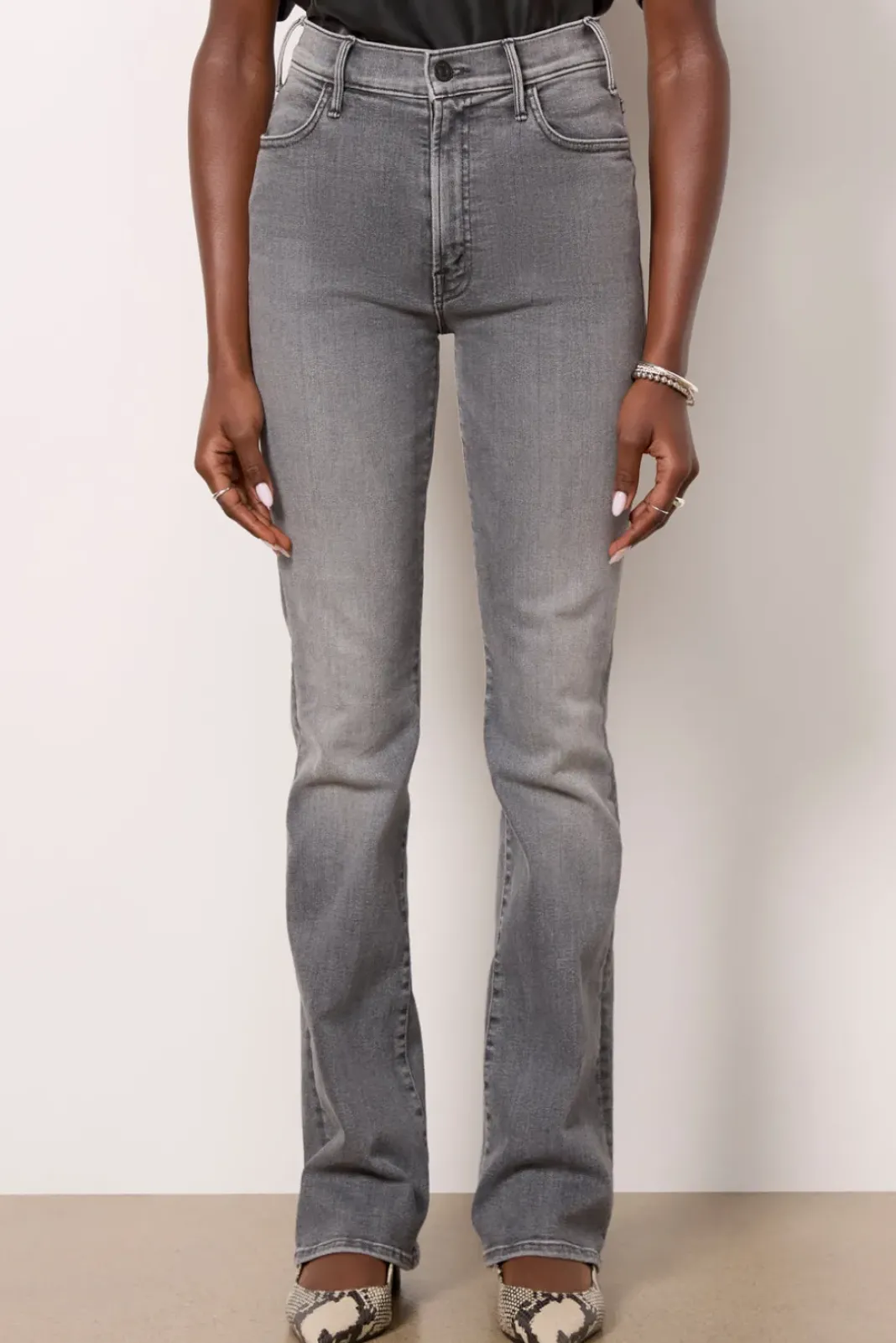 Jeans<MOTHER Lil` Hustler Heel Magiceightball