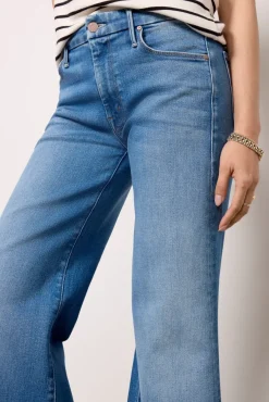 Jeans<MOTHER Lil Roller Fray Workhardplayhard