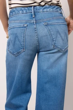 Jeans<MOTHER Lil Roller Fray Workhardplayhard