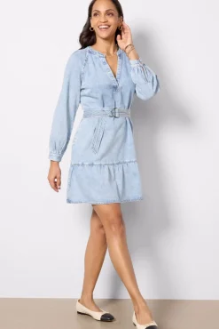 Dresses<RAILS Lila Denim Dress Fadedindigo