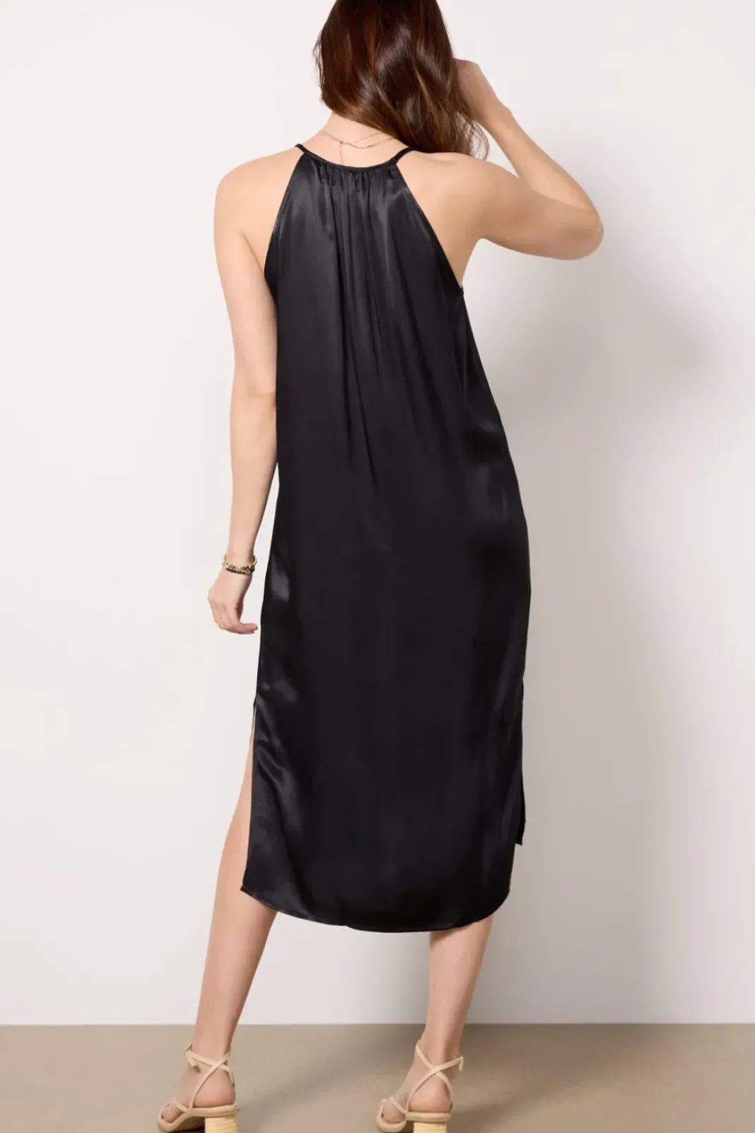 Dresses<NATION LTD Liliana U-Neck Tank Dress Black