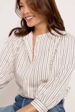 Tops & Tees<BAu0026SH Lioba Shirt Ecru