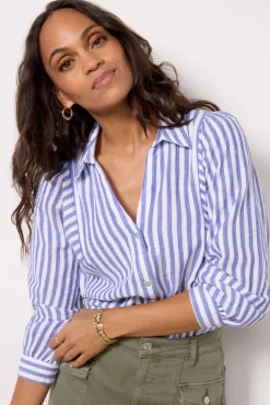 Tops & Tees<RAILS Lo Button Down Shirt Anacapastripe