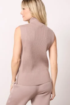 Sweaters<VARLEY Lois High Neck Tank Cinder