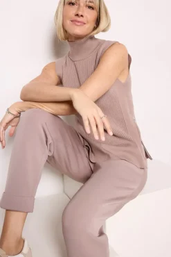 Sweaters<VARLEY Lois High Neck Tank Cinder