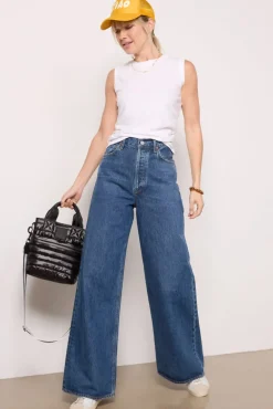 Tops & Tees<MICHAEL STARS Lola Ruched Tank White