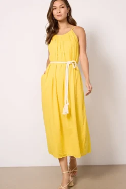 Dresses<VELVET Lorelei Dress Solar