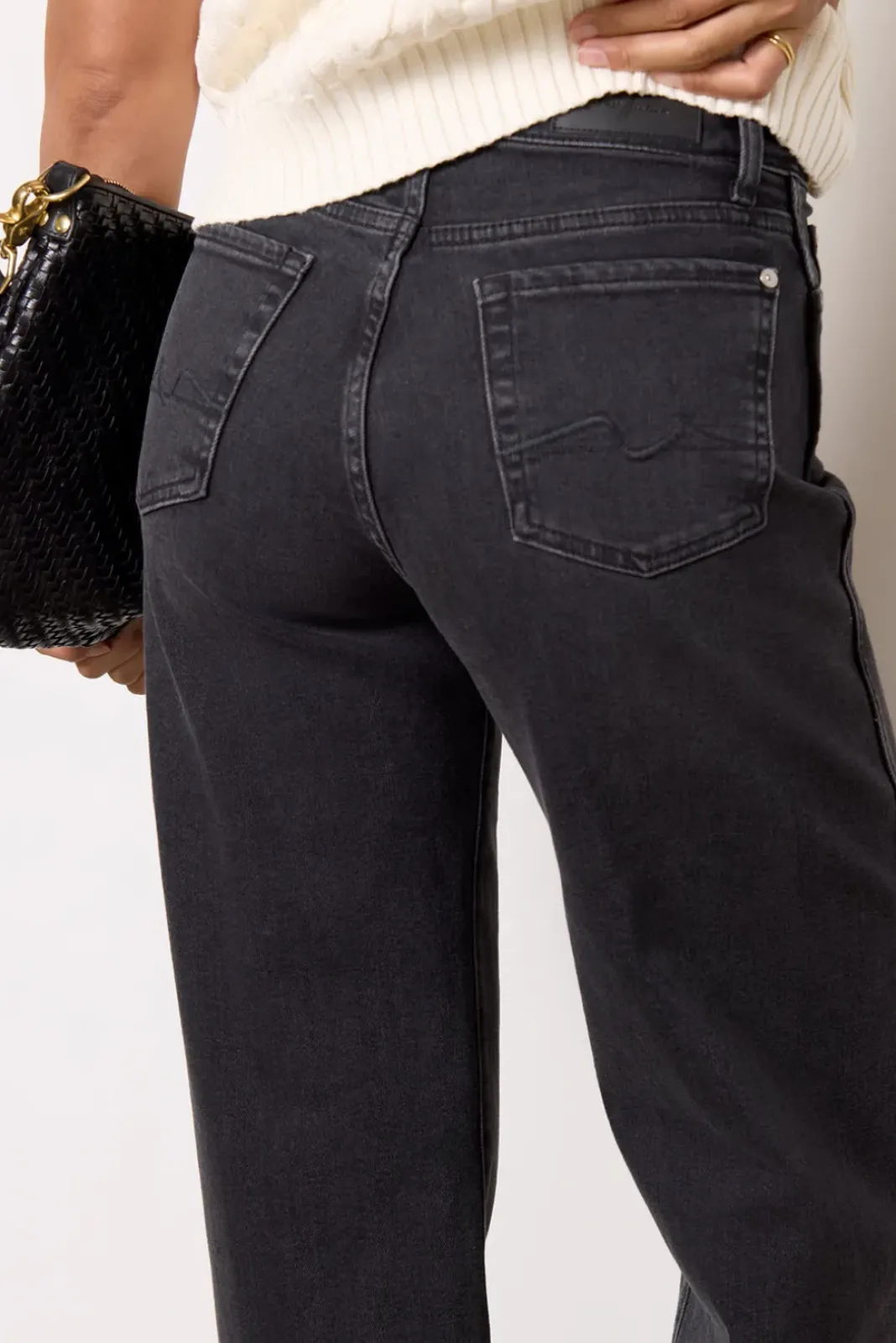 Jeans<7 FOR ALL MANKIND Lotta Wide Leg Topline