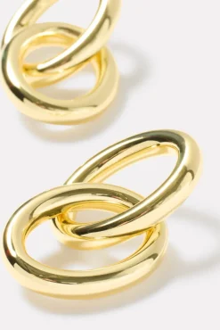 Jewelry<GORJANA Lou Drop Earrings Gold