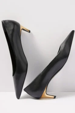 Shoes<SCHUTZ Lou Mid Curve Heel Black