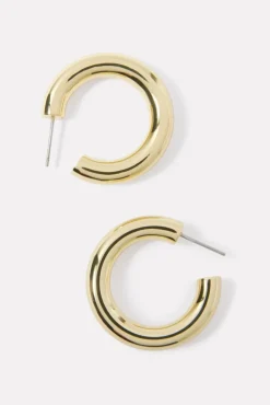 Jewelry<GORJANA Lou Statement Hoops Gold