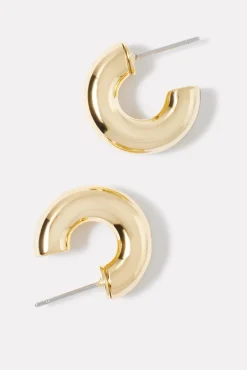 Jewelry<GORJANA Lou Statement Huggies Gold