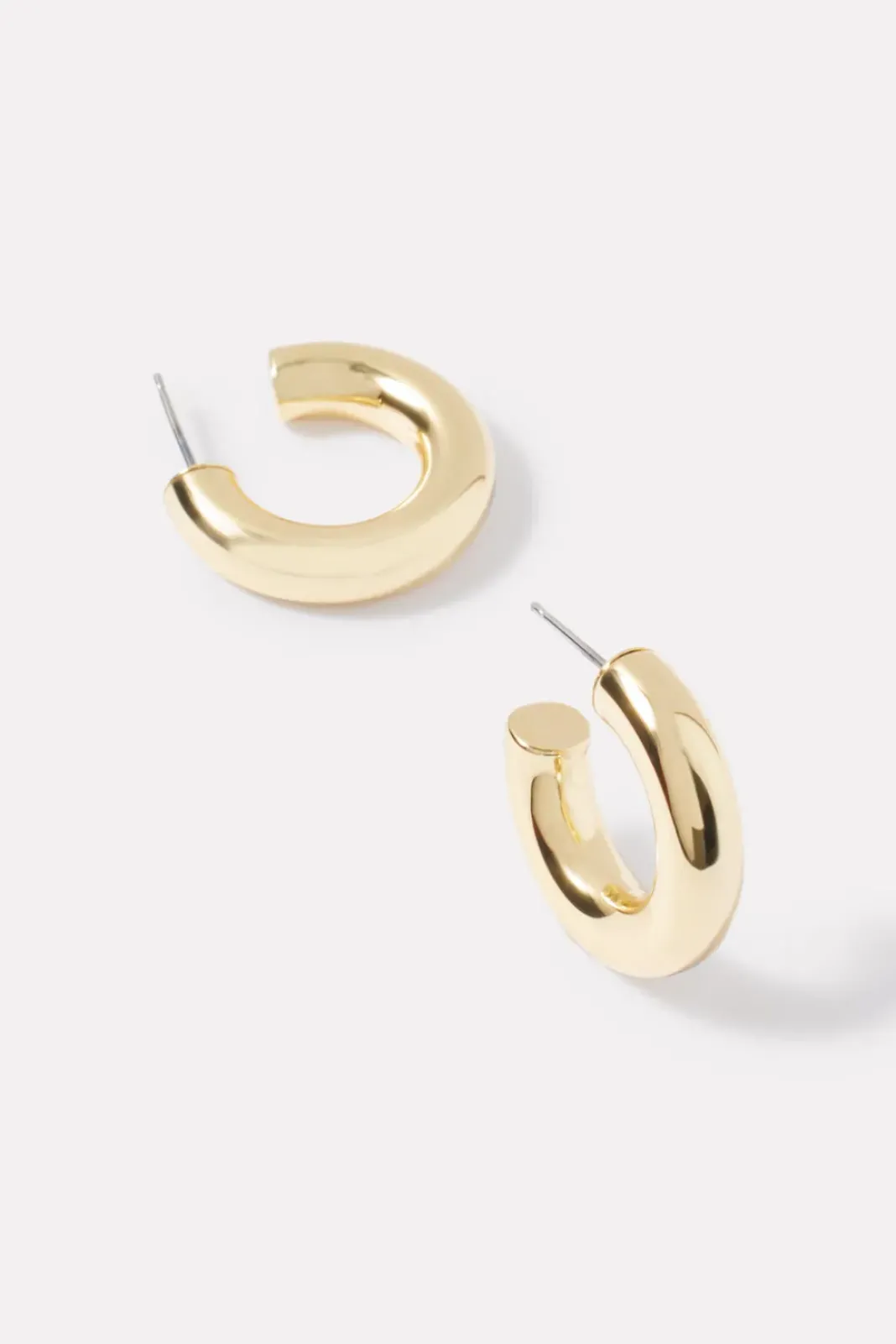 Jewelry<GORJANA Lou Statement Small Hoops Gold