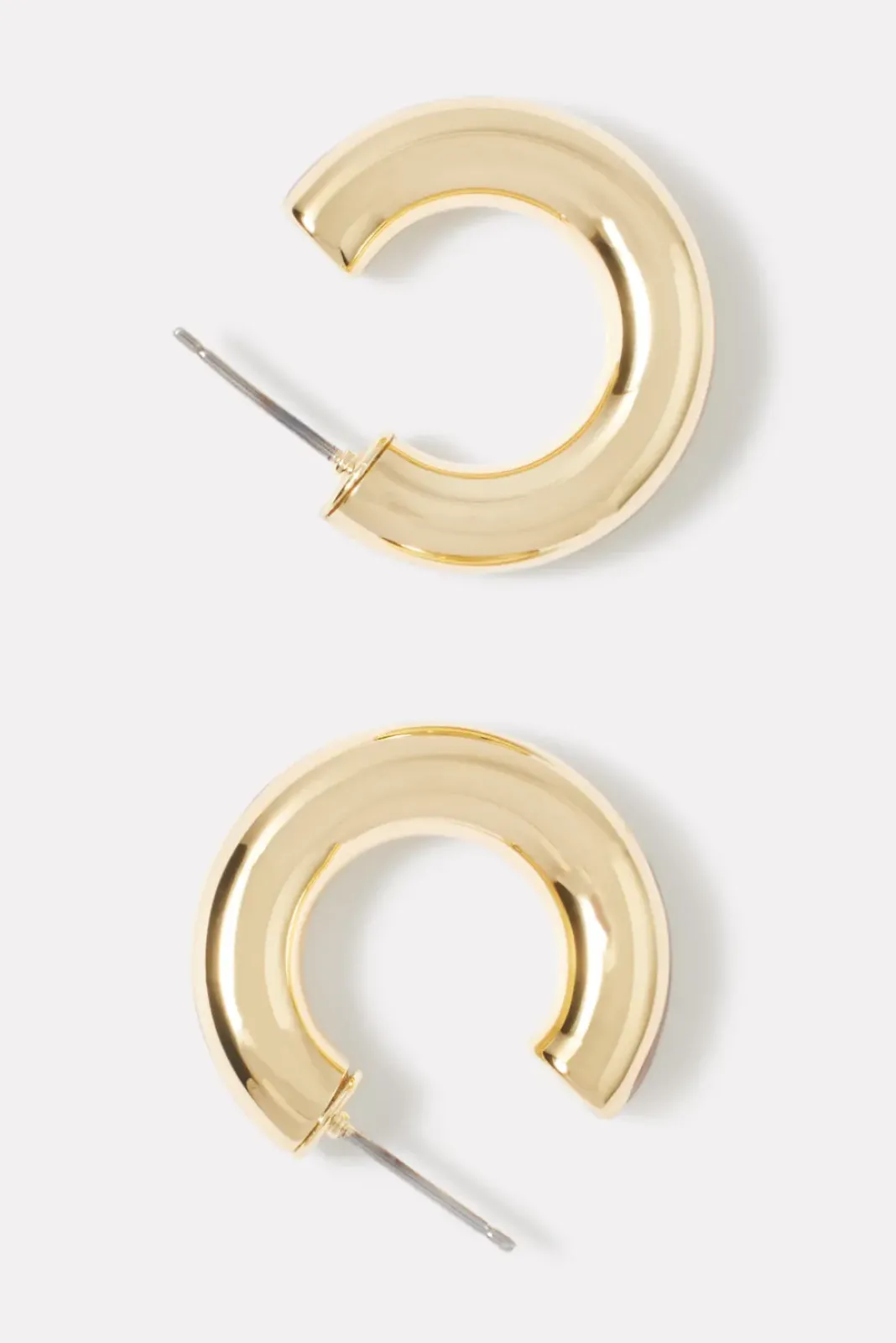 Jewelry<GORJANA Lou Statement Small Hoops Gold
