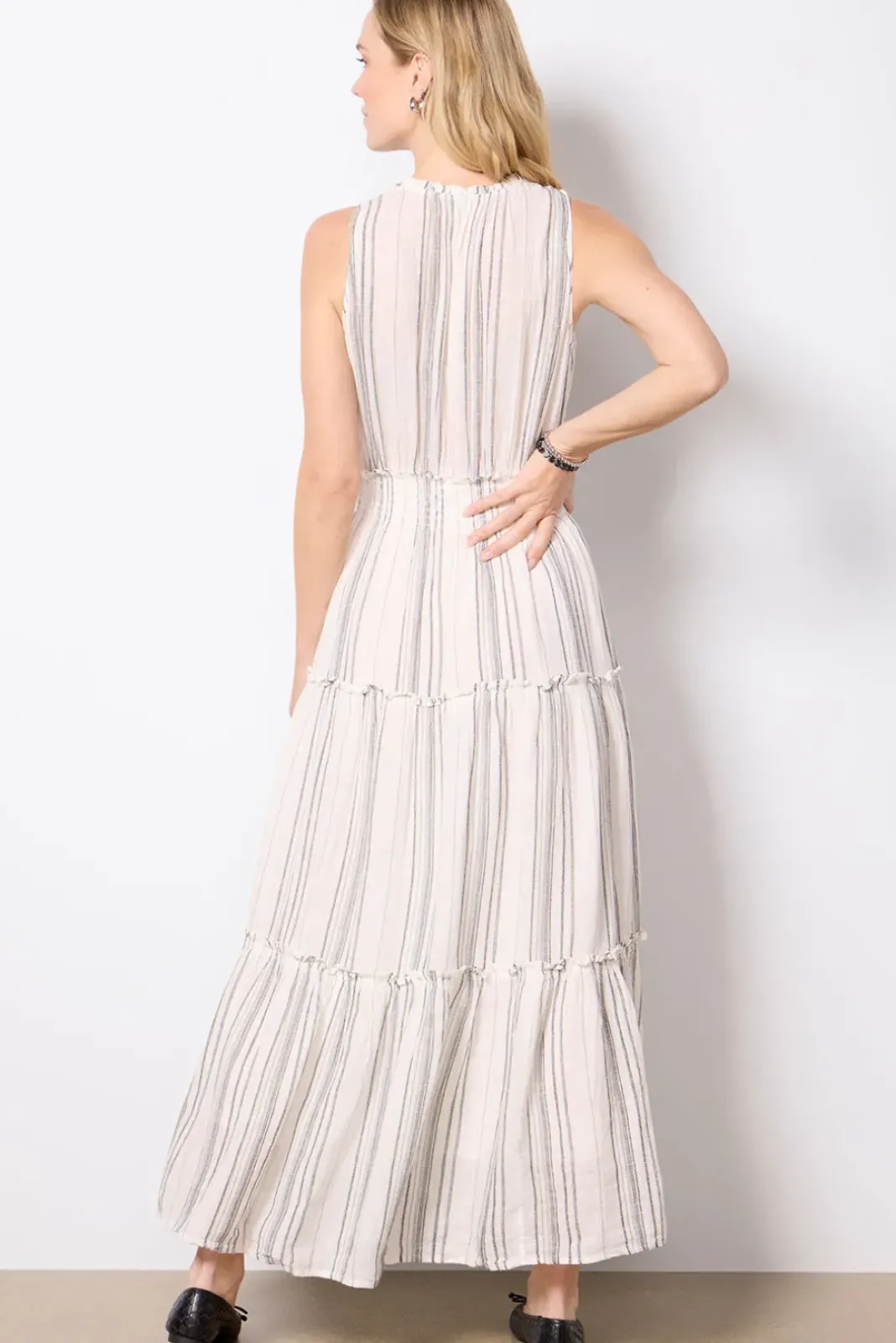 Dresses<RAILS Loulou Dress Basquestripe