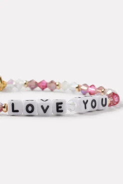 Jewelry<LITTLE WORDS PROJECT Love You Bracelet Multi