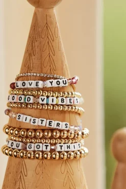 Jewelry<LITTLE WORDS PROJECT Love You Bracelet Multi