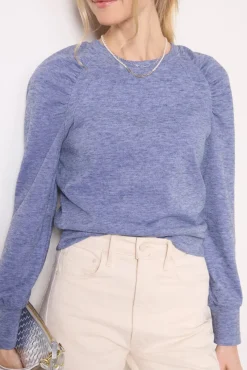 Tops & Tees<EVEREVE Lowell Brushed Pullover Blue