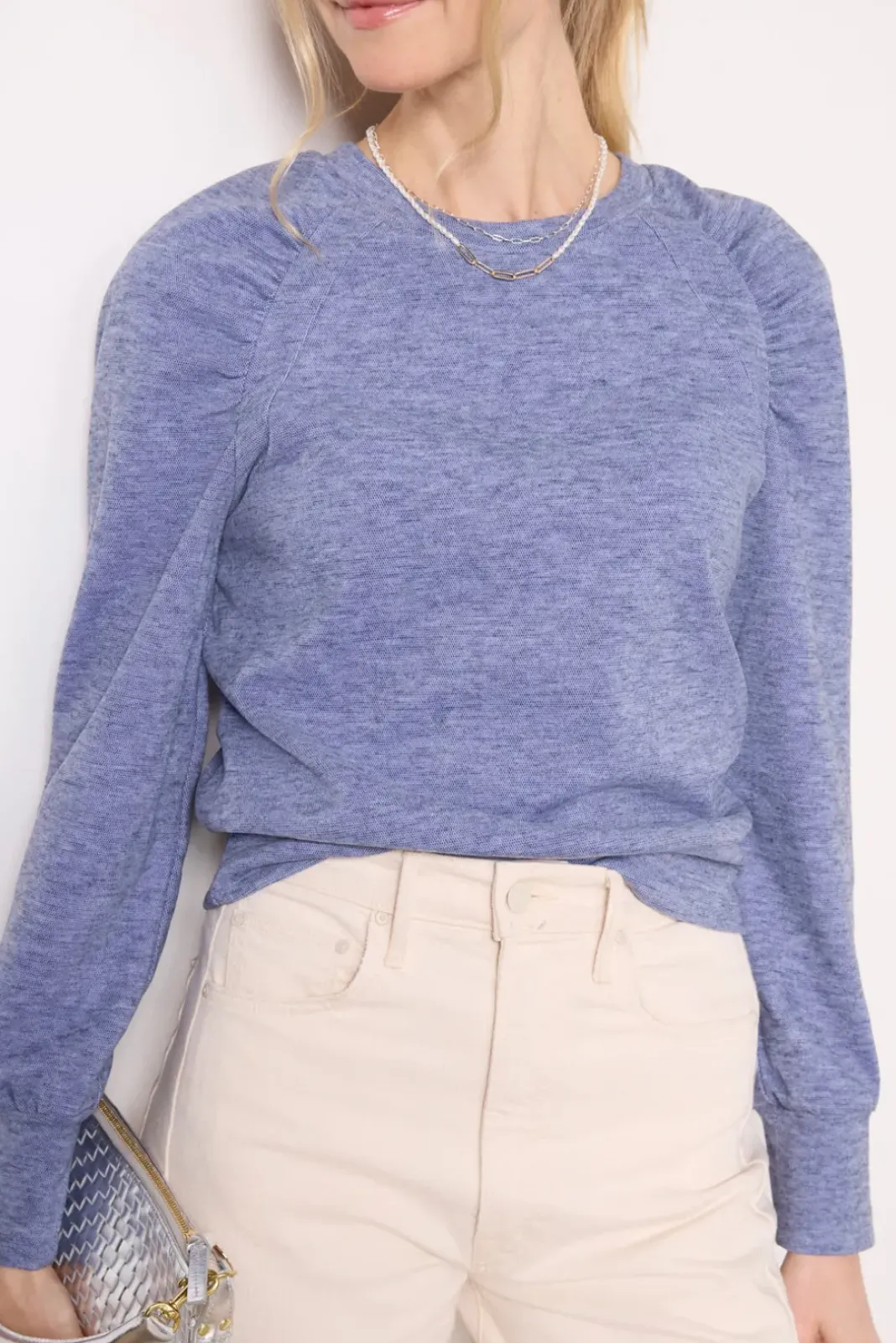 Tops & Tees<EVEREVE Lowell Brushed Pullover Blue