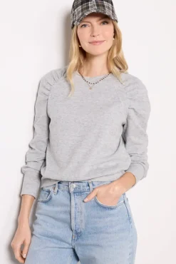 Tops & Tees<EVEREVE Lowell Brushed Pullover Grey