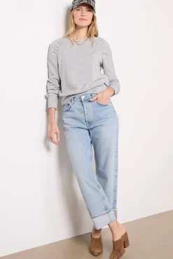 Tops & Tees<EVEREVE Lowell Brushed Pullover Grey