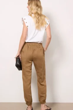 Pants & Leggings<CLOTH AND STONE Luna Jogger Topazbrown