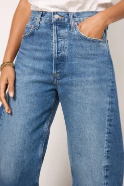 Jeans<AGOLDE Luna Pieced Denim Split