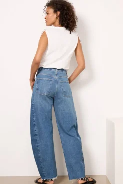 Jeans<AGOLDE Luna Pieced Denim Split