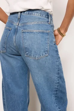 Jeans<AGOLDE Luna Pieced Denim Split