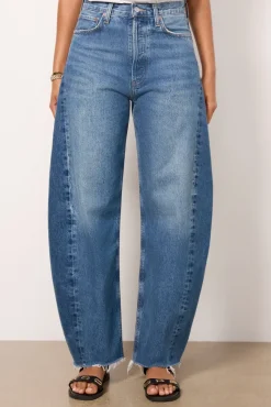 Jeans<AGOLDE Luna Pieced Denim Split