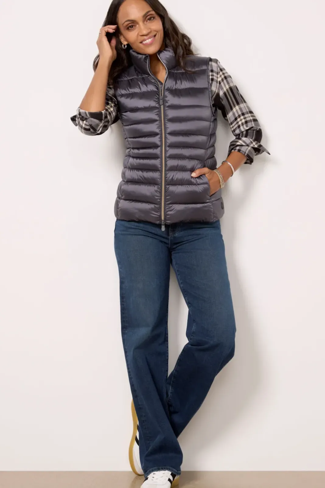Blazers & Jackets<SAVE THE DUCK Lynn Vest Ebonygrey