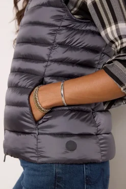 Blazers & Jackets<SAVE THE DUCK Lynn Vest Ebonygrey