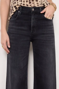 Jeans<CITIZENS OF HUMANITY Lyra Wide Leg Crop Medallian