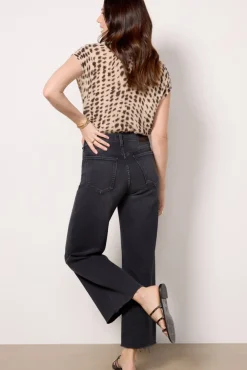 Jeans<CITIZENS OF HUMANITY Lyra Wide Leg Crop Medallian