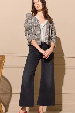 Jeans<CITIZENS OF HUMANITY Lyra Wide Leg Crop Medallian