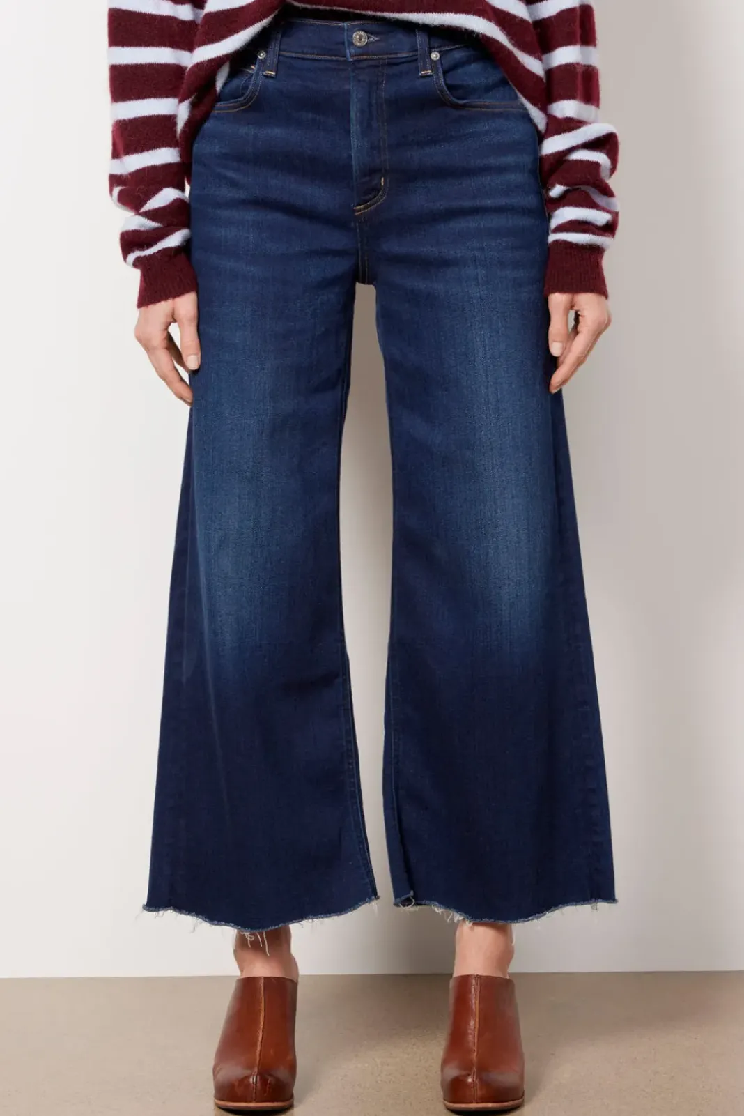 Jeans<CITIZENS OF HUMANITY Lyra Wide Leg Crop Lotus