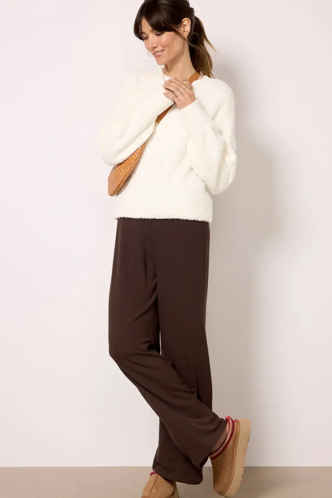 Pants & Leggings<MICHAEL STARS Madison Jones Wide Leg Pant Java