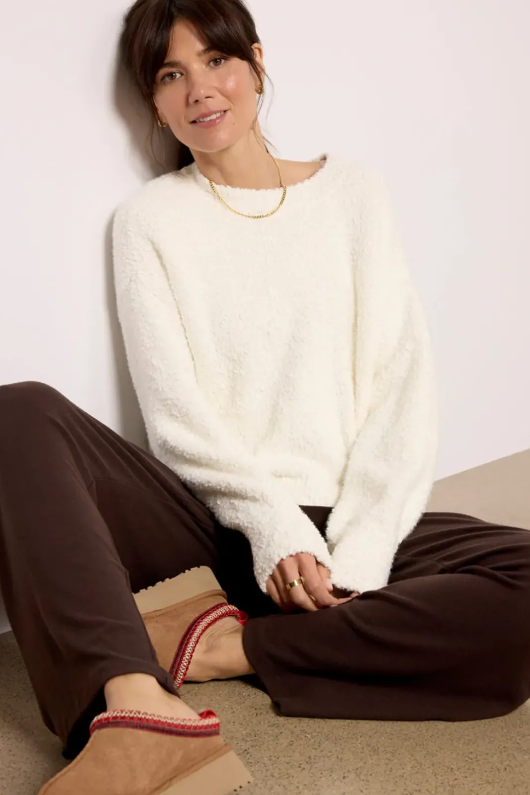 Pants & Leggings<MICHAEL STARS Madison Jones Wide Leg Pant Java