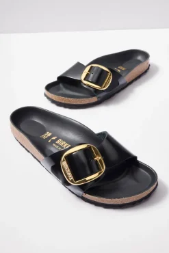 Shoes<BIRKENSTOCK Madrid Big Buckle High Shine Black