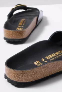 Shoes<BIRKENSTOCK Madrid Big Buckle High Shine Black