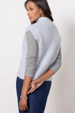 Sweaters<JOHN + JENN Maisie Vest Cloud